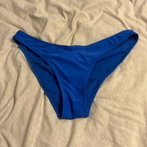 blue bikini bottom